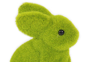 सीधे फैक्टरी मैग्नीशिया हस्तनिर्मित गार्डन गृह सजावट खरगोश प्रतिमा काई कवर कृत्रिम Topiary पशु - Product Image 4