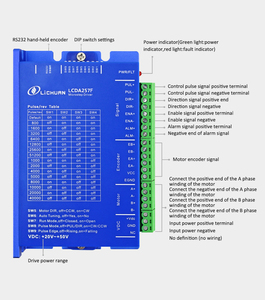 Driver Motor Stepper Lichuan Nema 23 Motor Stepper 2N.<span class=keywords><strong>M</strong></span> 3A 2 Fase Closed Loop Stepper Motor dan Kit Driver LCDA257F+LC57H276 - Product Image 3