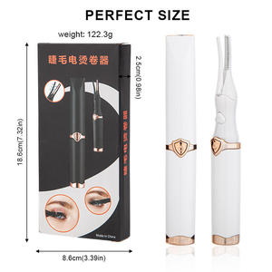 หวีดัดขนตาไฟฟ้าแบบพกพา ชาร์จด้วย USB วัสดุ ABS เครื่องมือเสริมความงามยกขนตา - Product Image 6