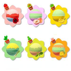 Produits de bain bio faits main de luxe, bombes de bain multicolores, marque privée, relaxantes et hydratantes, pour enfants - Product Image 4