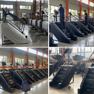 Máquina Elíptica Eléctrica de Alta Resistencia, Silenciosa, Comercial, para Gimnasio, con Pantalla LED y Resistencia Magnética - Product Image 4