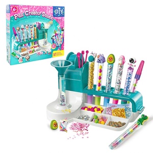 Stylo à paillettes créatif DREA Princess Beauty, stylos à paillettes liquides diamant, arts et artisanat, stylo créateur DIY, jouets DIY pour enfants - Product Image 3