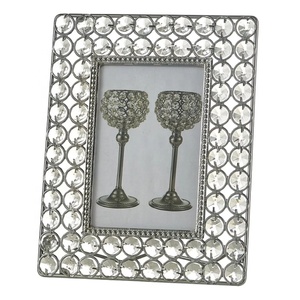 Handmade Best Quality <b>Photo</b> <b>Frames</b> Exclusive Top Table Decor Ornaments Hot Selling Glass and Metal Accessories - Product Image 1