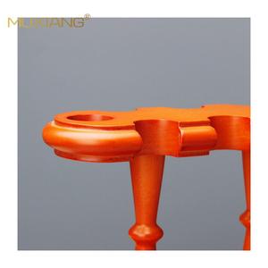 Muxiang Wood <b>Pipe</b> <b>Stand</b> 8 Position Solid Wood Holder For Smoking <b>Pipes</b> Durable - Product Image 5