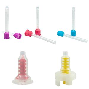 50 pz/confezione Strumenti Dentali Punte Miscelatrici Materiali per Impronte Tubi Colorati Monouso in Gomma Siliconica per Laboratorio Odontotecnico - Product Image 3