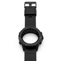 Ensemble de montres OEM ODM en gros, boîtier et bracelet étanches en TPU et plastique avec options personnalisables, pièces de montre