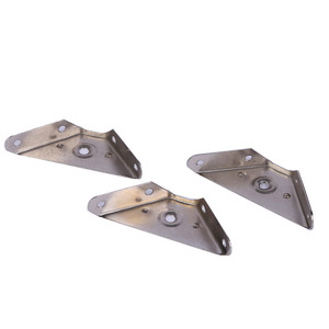 Iron <b>Corner</b> <b>Bracket</b> 5 Mm Thickness Polished Surface Standard Triangle <b>Bracket</b> <b>For</b> Furniture Connection - Product Image 5