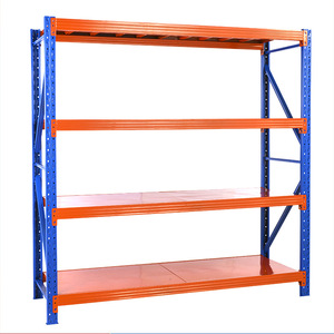 Estantería metálica de 4 capas, estantería de almacenamiento sin pernos, estantería de almacenamiento y estantes de acero industrial personalizable, estantería sin pernos - Product Image 1
