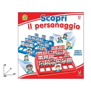 Scopri Il Personaggio Game Plastic 27x27x5 Cm for 2-4 Players 4-6Y Italian Deduction & Intuition <b>Board</b> Game - Product Image 1
