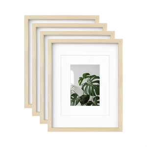 Elegant Modern Black Iron MDF Photo Wall <strong>Frames</strong> <strong>with</strong> Embossing <strong>Printing</strong> and Gift Hanging - Product Image 3