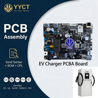 Carte PCBA pour station de recharge de véhicules électriques Wallbox avec WiFi/contrôle intelligent et module RFID
