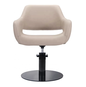 Nuova <span class=keywords><strong>Poltrona</strong></span> <span class=keywords><strong>da</strong></span> <span class=keywords><strong>Barbiere</strong></span> in Pelle Nera, Regolabile in Altezza, Sedia <span class=keywords><strong>da</strong></span> Salone con Rotazione a 360 Gradi, Postazione per Parrucchieri e Saloni Femminili - Product Image 4