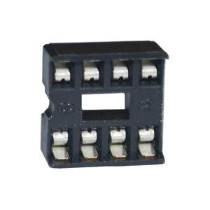 PBT kép Hàng Dip nối 16pin 40pin 64pin <span class=keywords><strong>IC</strong></span> cơ sở Ổ cắm vuông loại tiêu đề pins 15.24 7.62 <span class=keywords><strong>1.778</strong></span> mét tiêu đề dây vỏ - Product Image 2