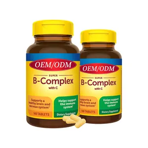 Manufacturer Vitamin B1 B6 B12 Tablets Vitamin B Complex Tablets Healthy Food Supplements