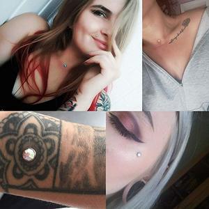 Joyería Gaby, Ancla Microdermal <span class=keywords><strong>de</strong></span> <span class=keywords><strong>Titanio</strong></span> ASTM F136 G23 para <span class=keywords><strong>Piercing</strong></span> Corporal - Product Image 6