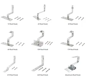 FarSunステンレス鋼取り付けキット中国屋根タイルソーラーPVフックブラケット