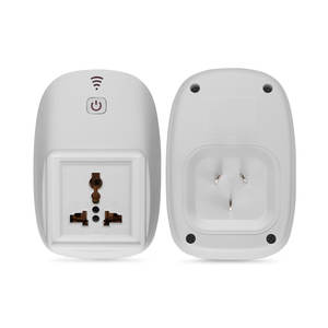 电气用品智能插头欧盟/法国/英国/美国家庭自动化多插座塑料外壳，带ABC + 电脑材料 - Product Image 3