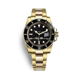 Montre de plongée personnalisée 40/41 mm 165 g Lumineuse en acier inoxydable 904L avec cristal saphir étanche Mouvement Shanghai Date automatique - Product Image 4