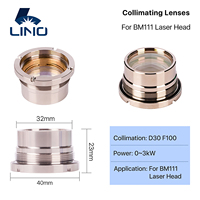Lino LN212 Original Raytools BM06K FL200 Ensemble de lentilles de focalisation Double convexe et ménisque 2 pièces 120BS3600Z