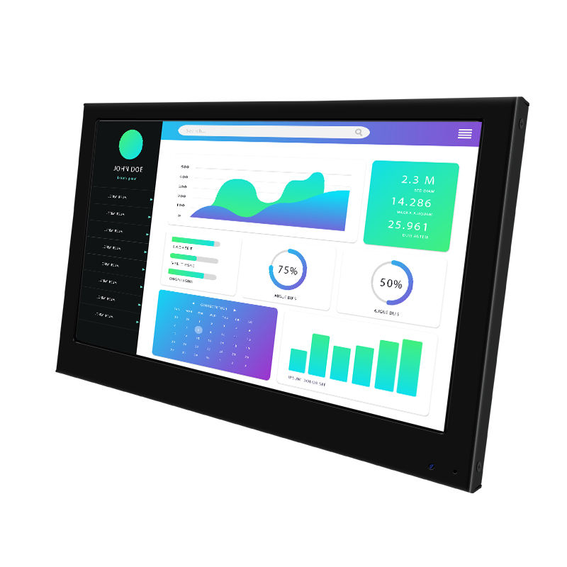 Factory 12.5 Inch Industrial Monitor IPS Full HD Aluminum LCD Display 1920*1080 LED Industrial Screen