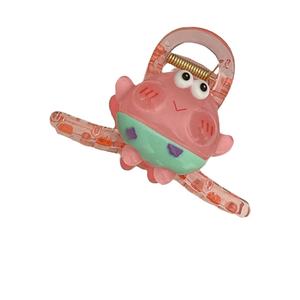 Nouveau mignon princesse dessin animé cheveux griffes doux Style en plastique cassé épingle à cheveux pour les filles - Product Image 1