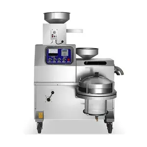Stainless Steel Automatic Screw Nigeria Peanut Olive Oil Press Machine home use 500 kg per hour