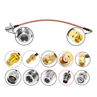 Approvisionnement d'usine N bride femelle vers N/SMA/TNC/BNC/UHF PL-259 SO-239 prise mâle connecteur Jack femelle pour câble d'extension RF RG400