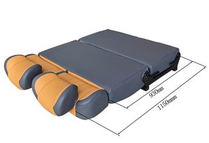 Asientos de Cuero de Lujo AutoLiuma para Furgonetas de Conversión, Asiento Cama Plegable Compatible con <span class=keywords><strong>Ford</strong></span> <span class=keywords><strong>Transit</strong></span> y Mercedes Sprinter - Product Image 6