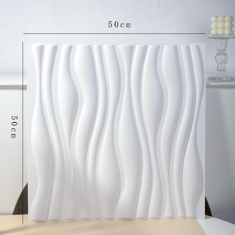 Panel-d088ผนัง3D-ชิปเดี่ยวขนาด50*50ซม