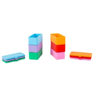 BPA miễn phí Silicone Baking cup vuông hình chữ nhật Snack thực phẩm lưu trữ Silicone <span class=keywords><strong>container</strong></span> Salad Dressing Sauce <span class=keywords><strong>container</strong></span> - Product Image 3