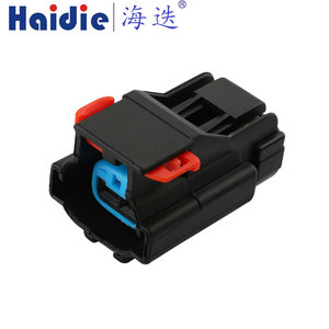 Connecteur automobile <span class=keywords><strong>2</strong></span> voies femelle Haidie Manufacture <span class=keywords><strong>APEX</strong></span> <span class=keywords><strong>2</strong></span>.8, prise de lampe de voiture, connecteur de douille de lampe - Product Image 2