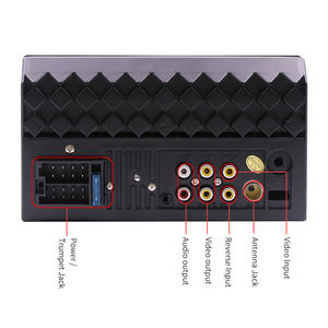 راديو سيارة WINCE 7013B MP5 مع نظام صوتي لاسلكي وكاربلاي، استريو ثنائي الدين مع بلوتوث، يدعم كاميرا الرؤية الخلفية - Product Image 4