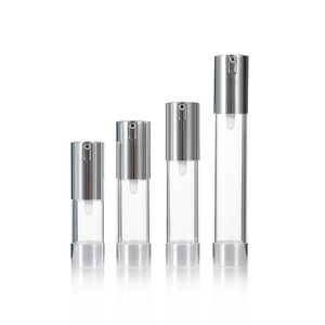 Bonne qualité 10/15/20/30ml vide pompe sans air bouteille de <span class=keywords><strong>lotion</strong></span> en plastique pompe sans air bouteilles cosmétiques - Product Image 5