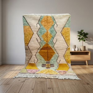 Handmade Beni Ourian <b>Rug</b> - Product Image 1