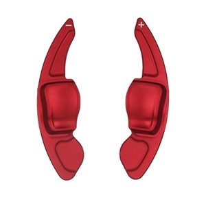 Zpartners Kits d'intérieur de vitesse de pédale de Flappy de changement de palette manuel en Fiber de carbone pour la décoration de voiture Volkswagen derrière le volant - Product Image 1