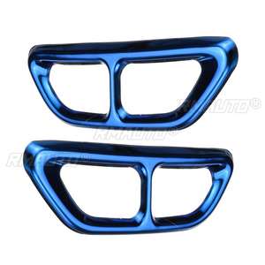 Juego de 2 Cubiertas Decorativas para Tubo de Escape Trasero de Coche, Acero Inoxidable, para Honda Accord 2018 2019 - Product Image 4