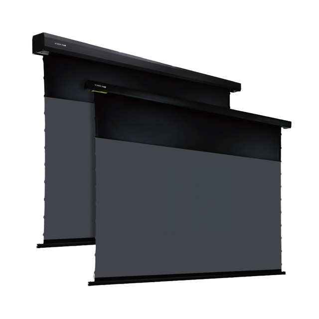 PRO 92"-150" 4K ALR Electric Motorized Ambient Light Rejecting Tab-Tension Projection Screen for UST Projector Screen Pro