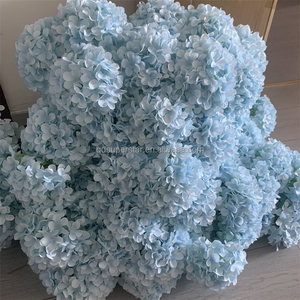 E-200 vente en gros <span class=keywords><strong>de</strong></span> haute qualité hortensia mariage Table à manger disposition fenêtre affichage soie hortensia artificiel <span class=keywords><strong>bleu</strong></span> clair - Product Image 6