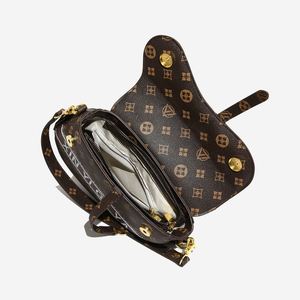 Bolso Bandolera de Lujo para Mujer con Correa para la Axila - Bolso de Mano Estilo Saddle con Cierre.634 - Product Image 2