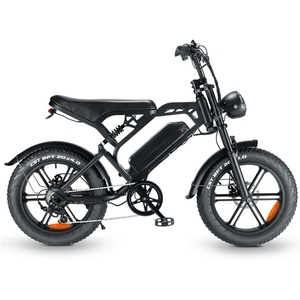 Bicicleta Eléctrica para Adultos, 1000W, 52V/48V, 60Ah, Súper Largo Alcance, Neumáticos Gruesos de 20 Pulgadas, Suspensión Completa, V20 - Product Image 6