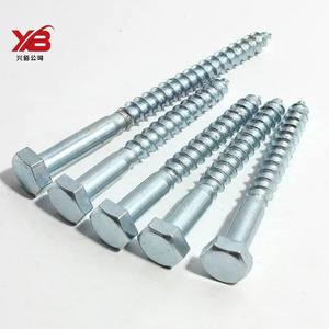 Tornillos de madera galvanizados de acero al carbono directos de fábrica Rosca de doble <span class=keywords><strong>curso</strong></span> Alta resistencia a la extracción para estructura de madera pesada - Product Image 4