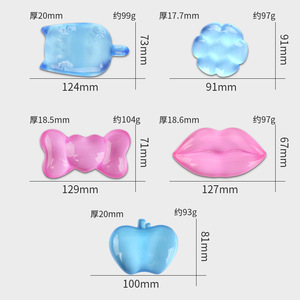 Sanxing Silicone Fish Shape <b>Mouse</b> Pad Gaming Support Soft Wrist Rest Cartoon Design - Product Image 4