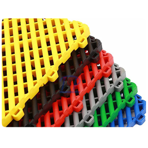 Easy to Assemble and Replace Lightweight PP Grid Floor Mats for Warehouse Storage - Product Image 6
