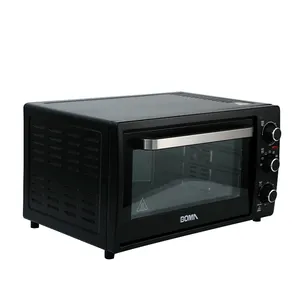 BOMA High-end manufacturing Chinese factories 46L Stainless Steel Oven with two hotplates housing oven