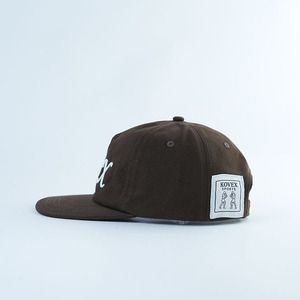 Casquette de baseball décontractée pour homme en coton, style rétro vintage, non structurée, à profil bas, avec logo brodé, 5 panneaux, par le fabricant Brown - Product Image 3