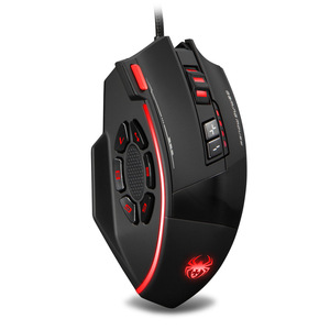 Souris de jeu filaire ZELOTES C-19, programmable, macro, 12 touches, souris RGB ergonomique pour ordinateur portable PC - Product Image 4