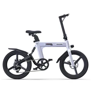 QuickwheelC7電動自転車500W48V 15Ah大人用の新しい折りたたみ式小型パワー超軽量リチウムバイク電動自転車