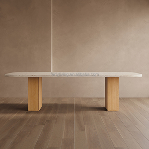 Felly stile minimalista contemporaneo semplice sala da pranzo mobili in legno massiccio Teak tavolo da pranzo e sedia Set - Product Image 6
