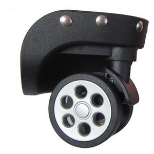 Roda Koper ล้อสำหรับกระเป๋าเดินทาง,รุ่น Lwagen 360 Verstellbar สีเทากุหลาบสีดำขนาด55มม. 60มม. สำหรับการเปลี่ยนล้อ <span class=keywords><strong>Rimowa</strong></span> - Product Image 1