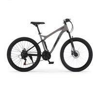 Vélo de montagne en acier de 26 pouces avec pneus de 2,35 mm, vélo BMX OEM, suspension intégrale, VTT, vélo pour enfants pour adultes